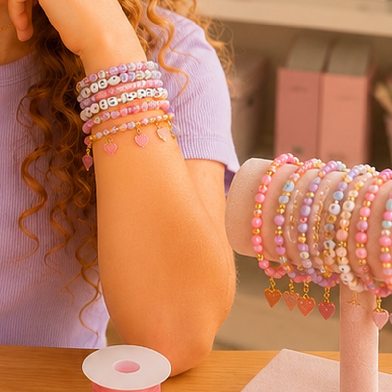 Customize Your Own Bracelet worn on the wrist